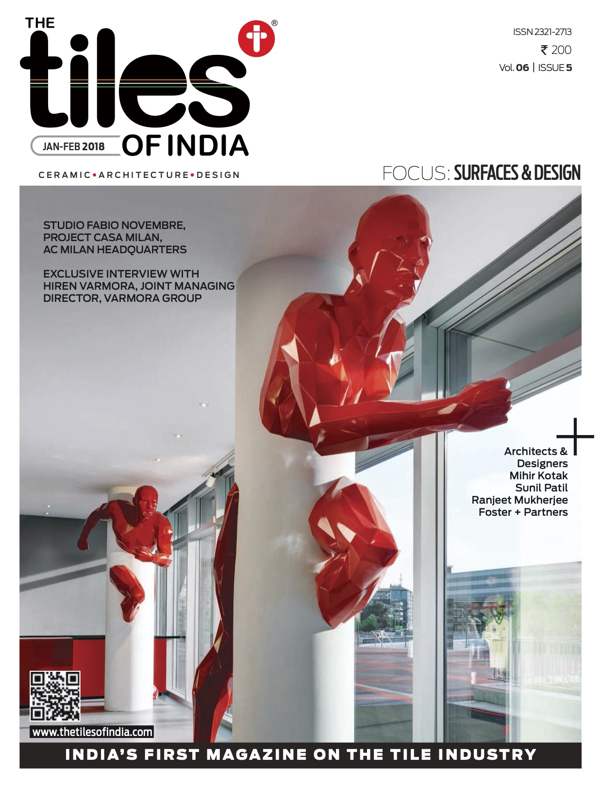 The Tiles of India Magazine - Jan Feb 2018 Issue