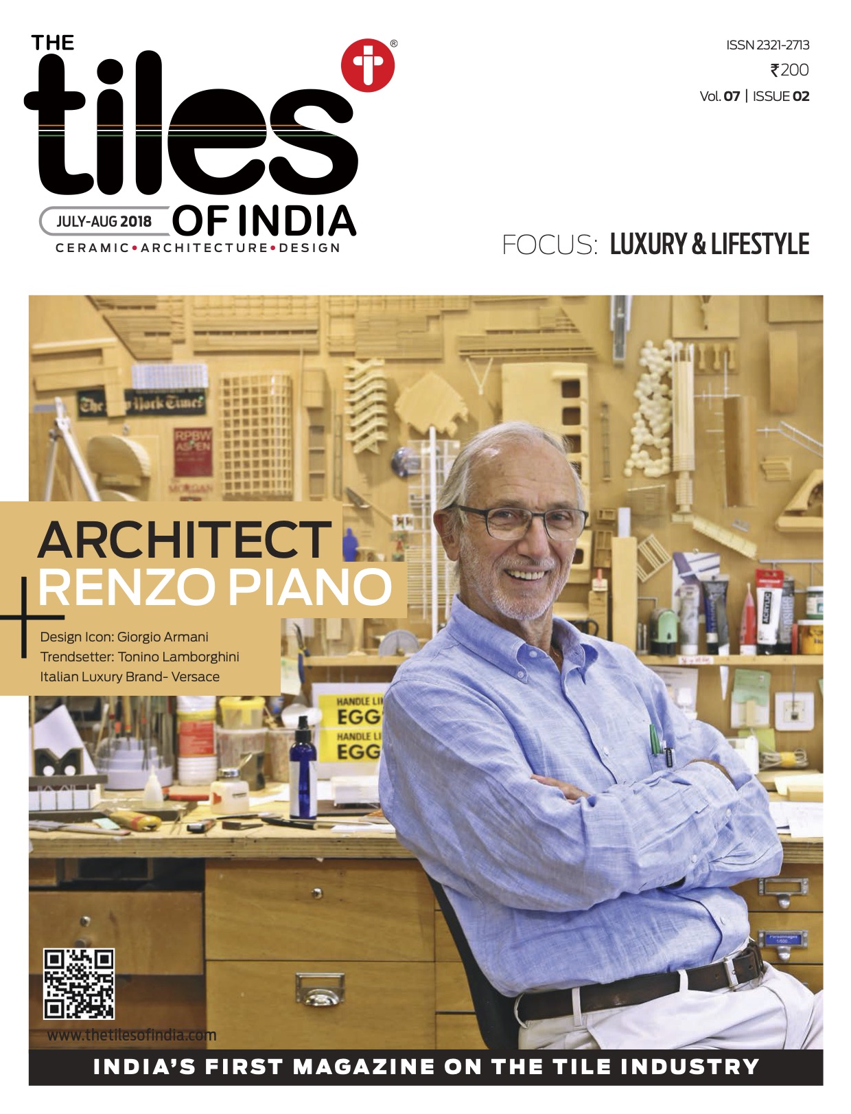 The Tiles of India Magazine - July Aug 2018 Issue