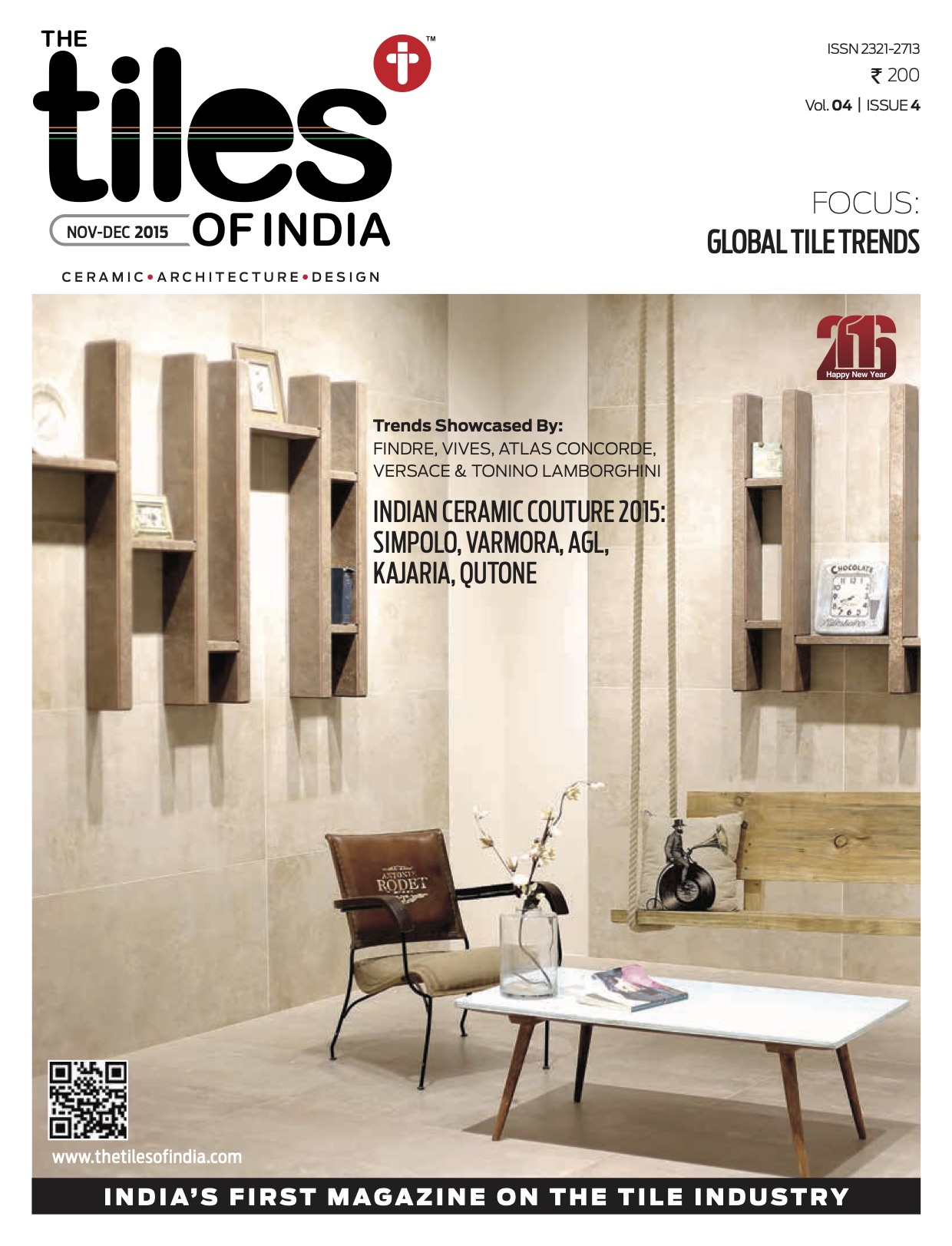 The Tiles of India Magazine - Nov Dec 2015 Issue