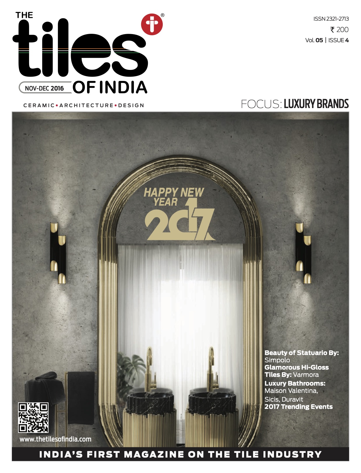 The Tiles of India Magazine - Nov Dec 2016 Issue