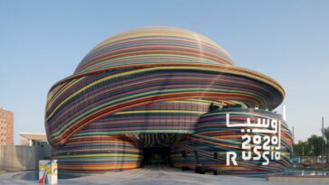 Russia pavilion at Expo 2020 Dubai