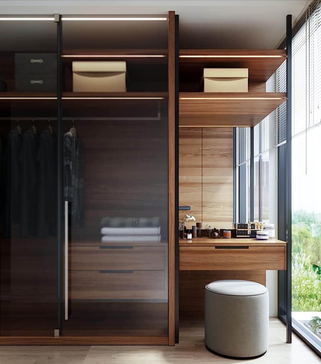 Modern style bedroom furniture easy assemble wooden dressing closet wardrobe  | Wooden wardrobe design, Cupboard design, Wardrobe interior design